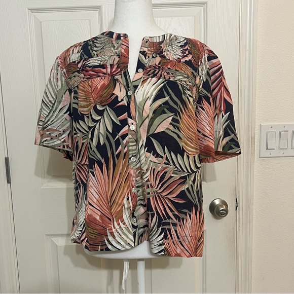 Tommy Bahama Multicolor Tropical Button-Down Shirt - Picture 2 of 4